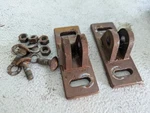 1964 1965-1966 Ford Thunderbird Convertible Top Trunk Lid Hinge Brackets. Fixed Price $16.00.