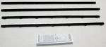 Window Sweeps Felt Kit Weatherstrip For 1968-1970 Chrysler Dodge Plymouth B-body. Fixed Price $245.79.