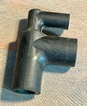 Stacked Vacuum Elbow For Porsche 914 (plentum To Pcv Decel Valve). Fixed Price $24.95.