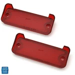 69-72 Camino 71-72 Chevelle Rear Bumper Tail Light Reflector Lamp Lenses Pair. Fixed Price $47.99.