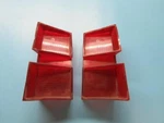 Pair Of Nos Mopar 2853008 & 2853009 Valiant Stop Lite Lens 1968. Fixed Price $159.95.