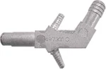1972-74 Firebird Trans Am; Aluminum Carburetor Fitting; With Angled Fittings. Fixed Price $27.99.