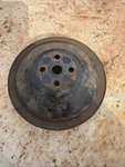 1963 - 1966 Corvette Water Pump Pulley Z11. Fixed Price $80.00.
