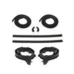 Steele Rubber Products 90-0121-72 Rear Door Weatherstrip Set 1948-1950 Packard. Fixed Price $427.69.
