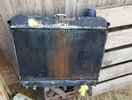 Brass And Copper Harrison Radiator From 1970 Chevy Impala. Fixed Price $350.00.