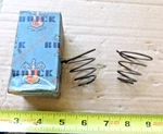 2 Nos Door Lock Inside Handle Escutcheon Springs For 1940-54 Buick Cars 1941. Fixed Price $15.00.
