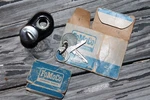 Vtg 1964 1965 Spare Wheel Tire Lock 2 Keys Car Pickup Ford. Fixed Price $74.99.