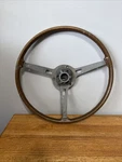 70-71 Mopar E-body Steering Wheel Challenger Cuda Brown Rough 4004F-TT 73992. Fixed Price $199.99.