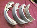 1961-1964 Ford Galaxie Front Brake Shoes, 11 3, Nos C2AZ-2007-C. Fixed Price $100.00.