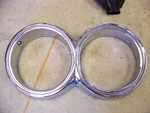 1963 1964 Chrysler Lh Headlight Ring Bezel Newport Yorker 300 #2276465. Fixed Price $49.99.