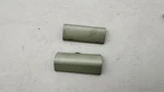1969-70 C-body Mopar Interior Pillar Trim Extension Covers Metal Green Moldings. Fixed Price $34.95.