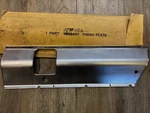 1959 Plymouth Fury Sport Nos Mopar Dash Radio Delete Trim Plate 1839407. Fixed Price $175.00.