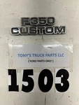 1977-1979 Ford Truck F350 Custom Cowl Emblems #D7TB-16702-HWC. Fixed Price $30.00.