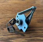 1956 Ford Glove Box Lock W/logo Keys Vtg 1950S Nos Interior Dash Knob Handle-. Fixed Price $75.00.