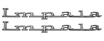 New Trim Parts Rear Quarter Emblem Pair / For 1967 Chevy Impala 2646. Fixed Price $93.99.