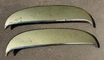 1967 1968 Chevrolet Chevy Impala Fender Skirts Biscayne Bel Air Ss. Fixed Price $260.00.