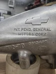 1963 Corvette Bowtie Bw 4 Speed Aluminum Tail Housing T10-7D Date 12-28-62. Fixed Price $245.00.