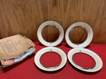 Nos 15" Lyon Deluxe Whitewalls 30'S 40'S 50 Buick Chrylser Mercury Kaiser Olds. Fixed Price $450.00.