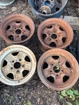 14X7 Oldsmobile Cutlass Wheels 442 1972 1970 Supreme Rallye 1969 350. Fixed Price $399.00.