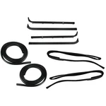 Door & Window Run Channel Sweep Felt Front Seal Kit 80-86 Ford Pickup Truck. Fixed Price $124.95.