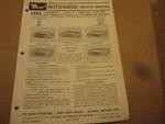 1965 Chevy Ii Chevelle Corvair Truck Bendix Radio Service Manual. Fixed Price $10.50.