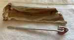 Nos Mopar 1962 Plymouth Valiant Dodge Dart Right Sunvisor Arm Bracket Signet Gt. Fixed Price $120.00.