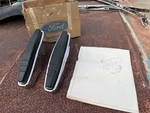 Nos 1969 1970 Ford Galaxie Front Bumper Guards Part# C9AZ-17996-A. Fixed Price $95.00.