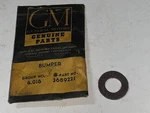 1948 - 1959 Chevrolet (qty. 1) Gearshift Control Shaft Lever Bumper Nos 3689221. Fixed Price $14.99.