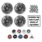 Magnum 500 Kit - Includes Wheels, Caps, Lugs Choice Of Size &. Fixed Price $929.95.