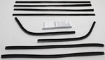 Window Sweeps Felt Kit For Plymouth Barracuda 1964-1966 Hardtop Authentic 8PCS. Fixed Price $253.08.