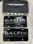Blk Galpin Premier Collection Dealership License Plate Insert Frame San Fernando. Fixed Price $65.87.