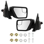21-24 Ford F150 Left & Right Side Mirror Power Heat Turn Signal Light Black. Fixed Price $223.99.