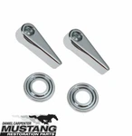 Bronco Comet Fairlane Falcon Galaxie Mustang T-bird Seat Latch Handle Bezel Set. Fixed Price $24.00.