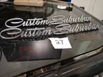 Vintage 1971 Plymouth Custom Suburban Fender Emblem Set Oem Mopar 3444998. Fixed Price $75.00.