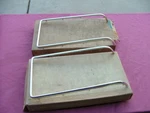 1972 Oldsmobile F85 Front Grille Mouldings, Lh Rh, Nos! Trim, F-85 410638 410639. Fixed Price $159.99.
