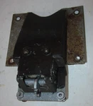Sunbeam Alpine Iii Iv Tiger Trunk Latch Catch & Plate (no Lock) Used Orig. Fixed Price $70.00.