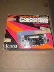 Tenna Am Fm Radio New Car Stereo Cassette Player Shaft Mount 2 Knob Push Button. Fixed Price $239.99.