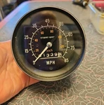 Vintage Stewart-warner Speedometer Odometer Guage 1339.2 Miles 85 Mph. Fixed Price $125.00.