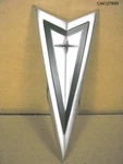1964 1965 Pontiac Tempest & Leman Exc Sw Trunk Arrowhead Emblem, C4412789R. Fixed Price $37.00.
