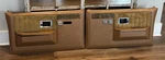 1981-91 Chevrolet Gmc Silvrerado Suburban Door Panel Pair Power Brown Woodgrain. Fixed Price $175.50.