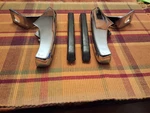 Body 70 Cuda Front Bumper Guards Rechrome Cushions Hemi Six Pack V Code. Fixed Price $99.99.