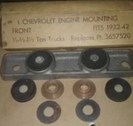 1932 To 1942 Chevrolet Truck Front Engine Mount 3657520 1936 1938 1940 1941 37. Fixed Price $26.80.