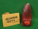 1953 Plymouth Tail Light Lens, Plyaq Mopar 1436444. Fixed Price $8.00.