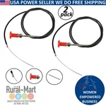 2PK Fuel Control Shut Off Cable Assembly Ford E5NN9C331EA 2000, 2600, 3000. Fixed Price $20.77.
