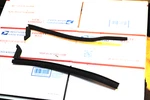 Nos Mopar 1959 Plymouth Dodge Desoto Chrysler Qtr Glass W/strip W/2 Door Ht Pair. Fixed Price $49.95.