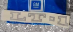 70-72 C3 Corvette "LT-1" Decals (2)--GM #3962692--NOS--NCRS!. Fixed Price $79.95.