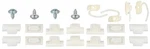 1966 Chevrolet; Impala; Ss; Molding Clip Set; 2-DOOR; Lh & Rh. Fixed Price $55.99.
