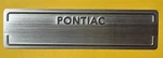 Pontiac Door Dash Tag Data Serial Number Plate *stamped W/ Your Vi#. Fixed Price $63.00.