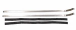 1968-1970 Body Stainless Steel Gas Fuel Tank Straps With Pads 69 Mopar. Fixed Price $85.00.