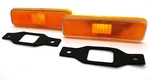 New Amber Front Side Marker Light Assy Set L&r / Fits Listed Dodge Plymouth. Fixed Price $27.99.